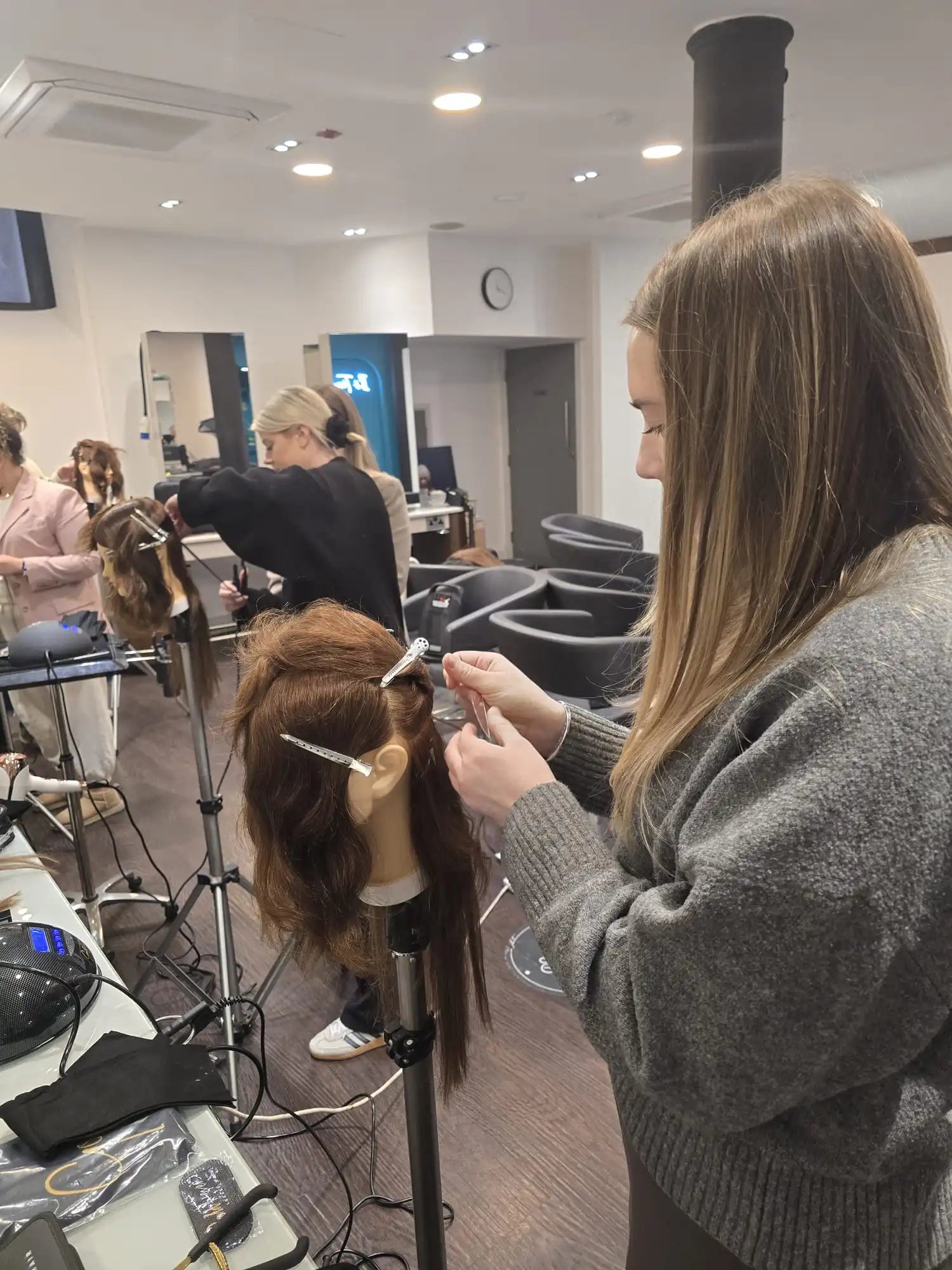 Gold Fever Training Session at Trevor Sorbie salon