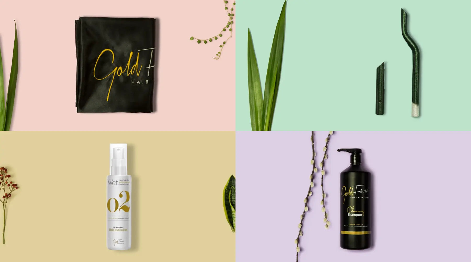 Gold Fever UK haircare and accessories